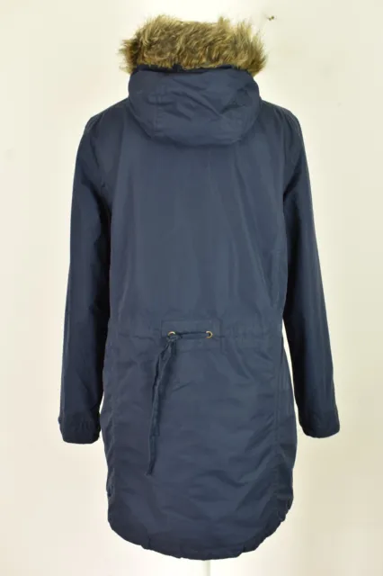 Craghoppers blau gepolsterter Mantel Größe UK 10 Damen-Parka mit durchgehendem Reißverschluss im Freien 2