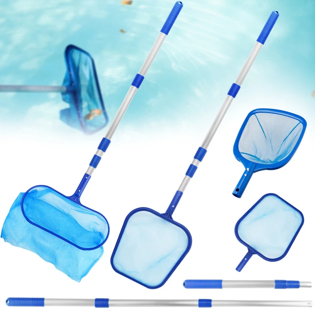 SWIMMING POOL LEAF Skimmer Rake Mesh Net Spa Pond Cleaning With