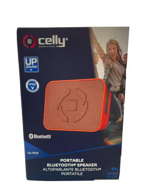 celly Cassa Bluetooth Altoparlante Portatile Mono Arancione 2 W UPMINIOR