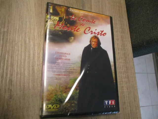 COFFRET 2 DVD NEUF "LE COMTE DE MONTE CRISTO - L'INTEGRALE" Gerard DEPARDIEU