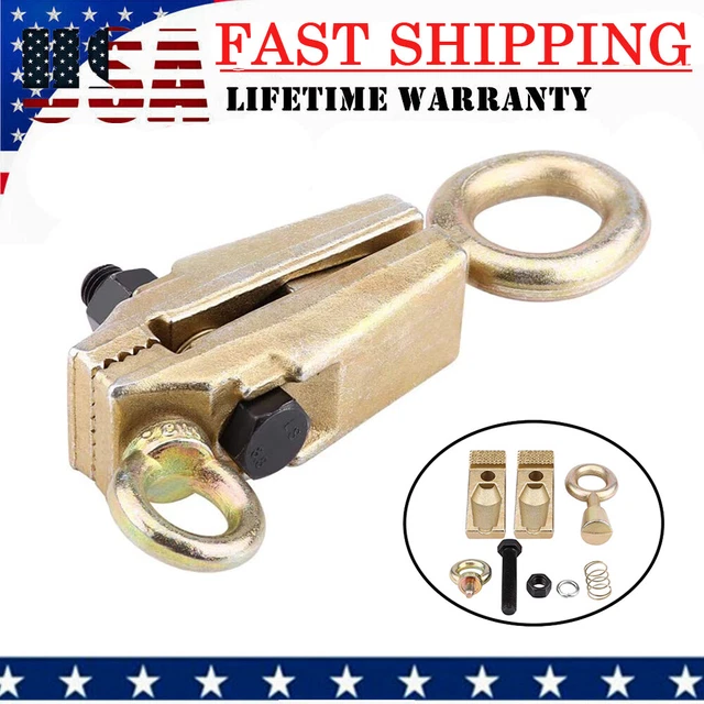 5 Ton 2 Way Self-Tightening Auto Body Repair Pull Clamp Frame Back Dent Puller