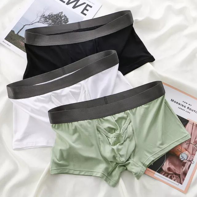 Shorts Panties Underpants Underwear Boxer Briefs Male Lingerie Soft Bulge Pouch