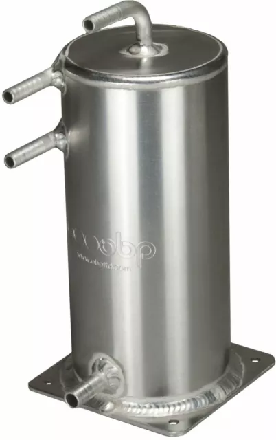 OBP 1,5 Ltr pentola vorticosa carburante in lega 220 (H) x 100 mm (Dia) base montataD (OBPA026)