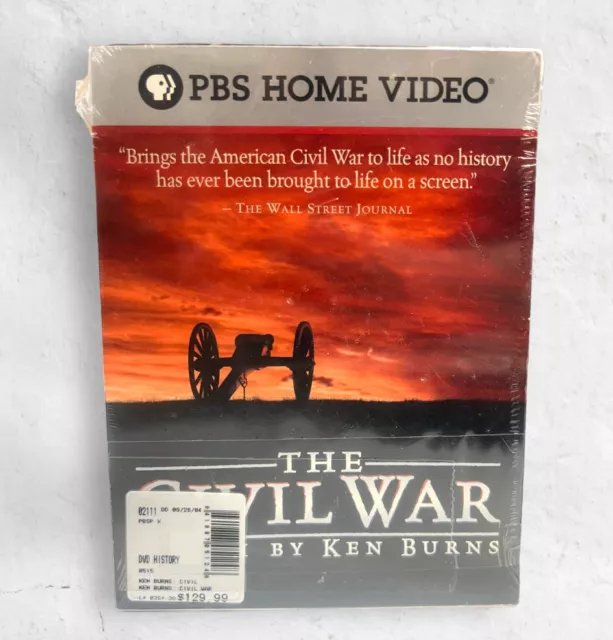 The Civil War: A Film Directed By Ken Burns DVD PBS Home Video New / Sealed