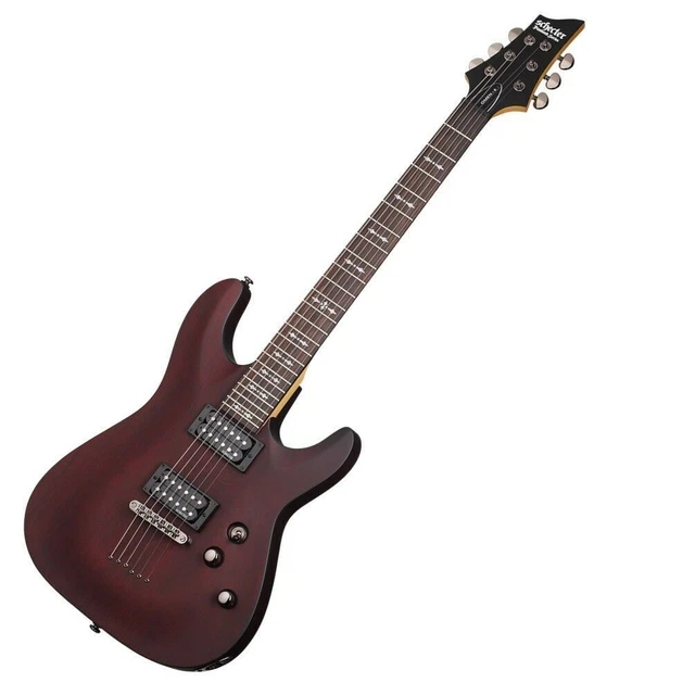 Schecter Research Omen 6  Electric Guitar Electric Walnut Satin (WSN) SCH-2062