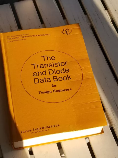 Vintage 1973 Texas Instruments Data Book  Electric Transistor And Diode
