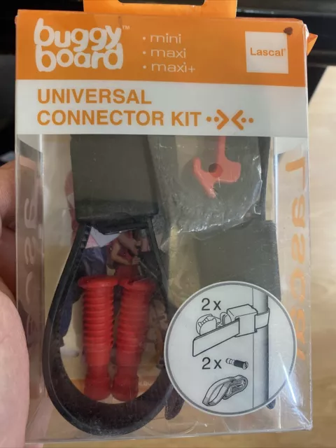 Kit de conector universal Lascal BuggyBoard mini, maxi, maxi + caja abierta artículo B5