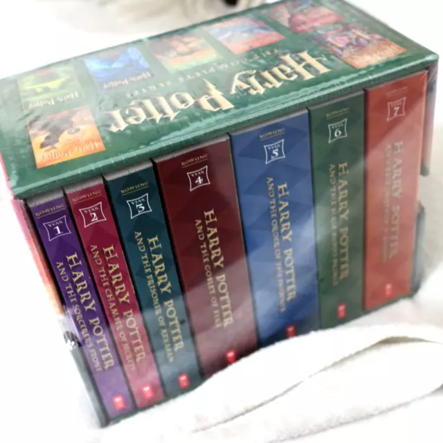 NIB NEW Harry Potter Completed Series Books #1-7 Box Set by J. K. Rowling
