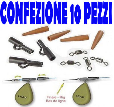 TUBOA MOLLA PERLINE 8PZ M.C  MA 103 1 CONF.ATTACCHI TECNICI MOSCHETT.+GIRELLA 