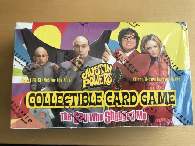 Austin Powers TCG Booster Box - Gioco di carte collezionabili Spia che Mi ha Shagged Me sigillato