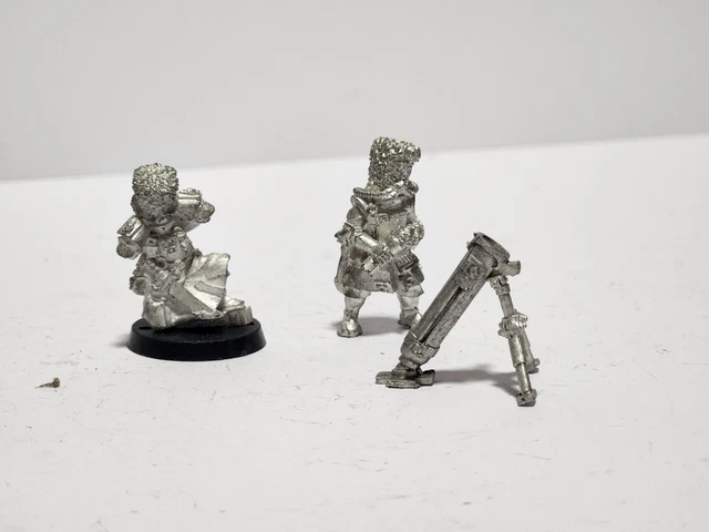 Figurine Warhammer 40k Vostroyan Sniper - Imperial Guard Metal - OOP Complète