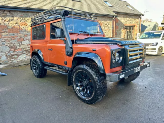 Land Rover Defender 90 Puma 2.4 tdci on Galvanised Chassis