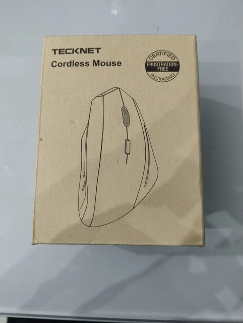 Mouse Verticale Wireless TECKNET - 4800 DPI, Ergonomico, 6 Pulsanti, Per PC E Mac - Foto 8