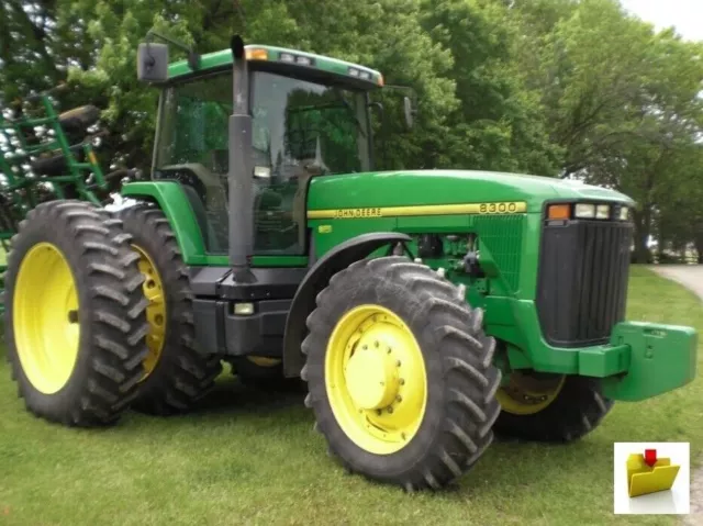 John Deere 8100, 8200, 8300, 8400, 8110, 8210, 8310, 8410 Tractors Repair Techni