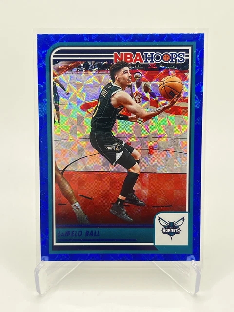 2023-24 PANINI NBA Hoops Lamelo Ball Hyper Blue Asia Charlotte Hornets ...