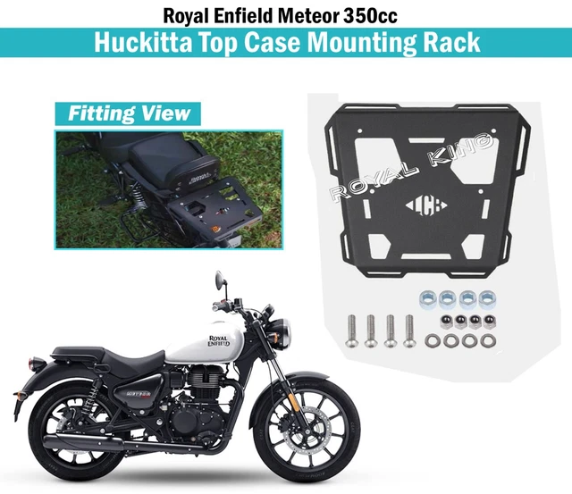 ROYAL ENFIELD METEOR350 Luggage Carrier With Top Case Mounting Rack