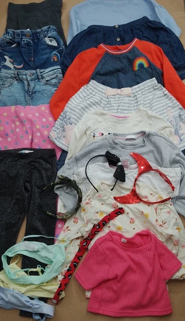 Girls Clothes Bundle 4-5 Years Jeans Leggings Dress NEXT M&S Nutmeg