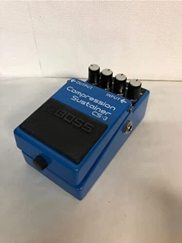 Boss CS-2 Compression Sustainer Compressor Blue USED Vintage