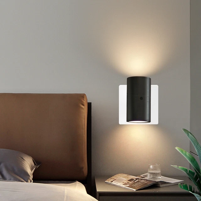 SHINE UP AND Down Night Light 16W 3000K Wall Socket Lamp EU PlugIn