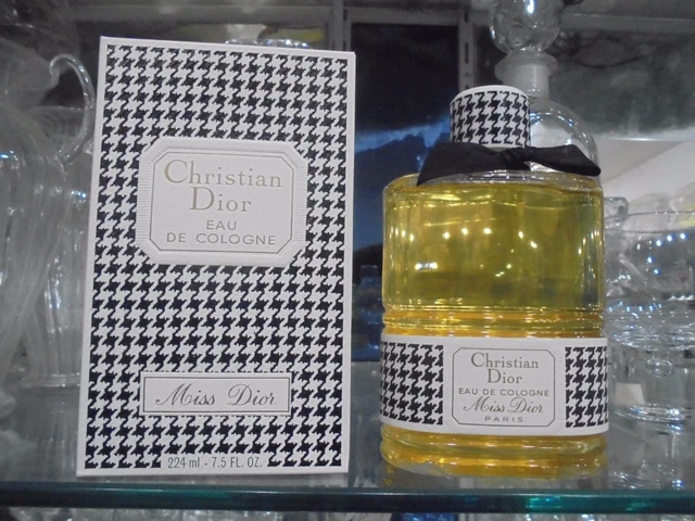 MISS DIOR CHRISTIAN DIOR EDC Eau de Cologne 224 ML VERY RARE VINTAGE ...