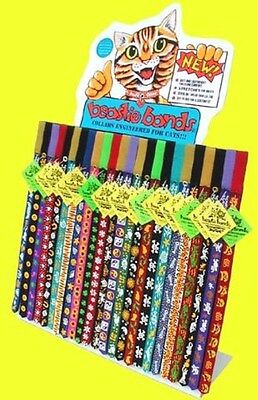 Beastie Band Cat Collars - =^..^= Purrfectly Comfy - COW PRINT 2