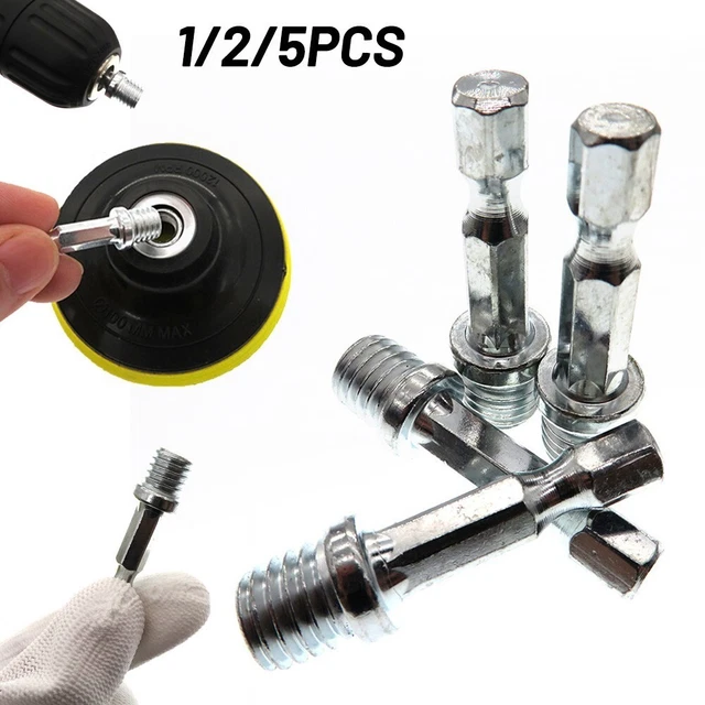 Perceuse Mandrin Hexagonale Connection Canne Adaptateur Polissage Disque Haut