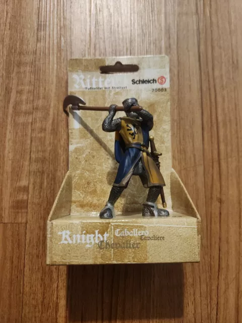 Schleich Lion Knight Foot Soldier Battle Axe 70003 Ritter Medieval 2003