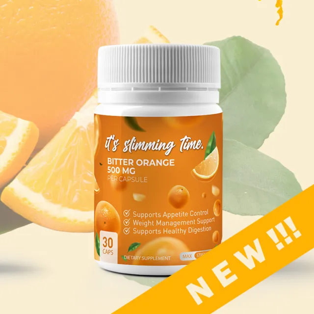 Bitter Orange Capsules 30/1 SLC Slimming Fast Magic Capsules Lose Weight KETO