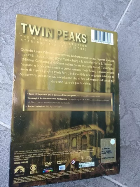 Twin Peaks - The Ultimate Collection - Stagioni 1-2 - 10 Dischi - Cofanetto Dvd 2