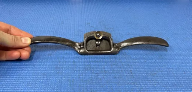 Vintage BAILEY Adjustable Mouth Spokeshave Pat July 13, 1858 w/ R&L Blade USA