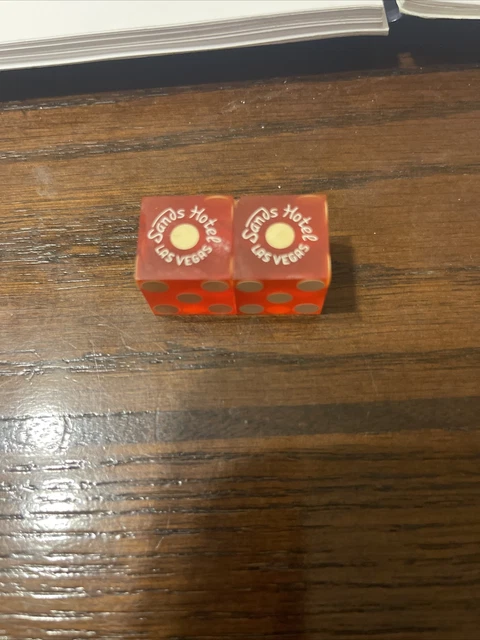 Sands Casino Dice Las Vegas L3040 1990’s