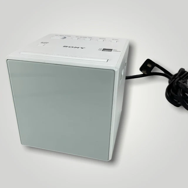 SONY ICFC1 DESKTOP Alarm Clock AM / FM Radio WHITE 13.99 PicClick