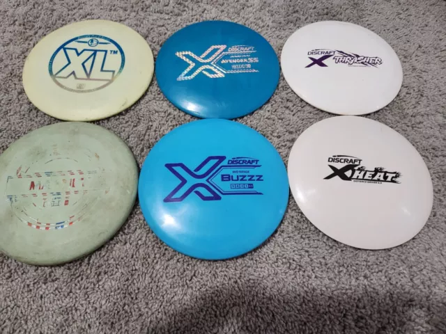 Lot Of Used Discraft Disc Golf Discs