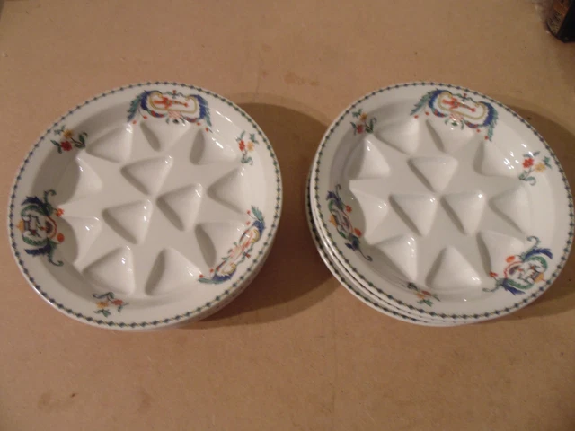 ASSIETTE A ESCARGOTS INOX 6 TROUS 19CM