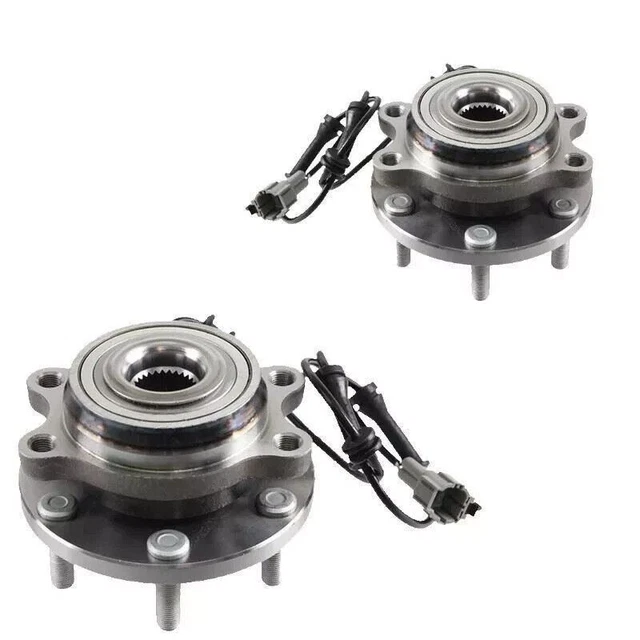 Pair Front Hub Wheel Bearing Kits For Nissan Juke 2010-2015 – With ABS Sensor, Energized Customs