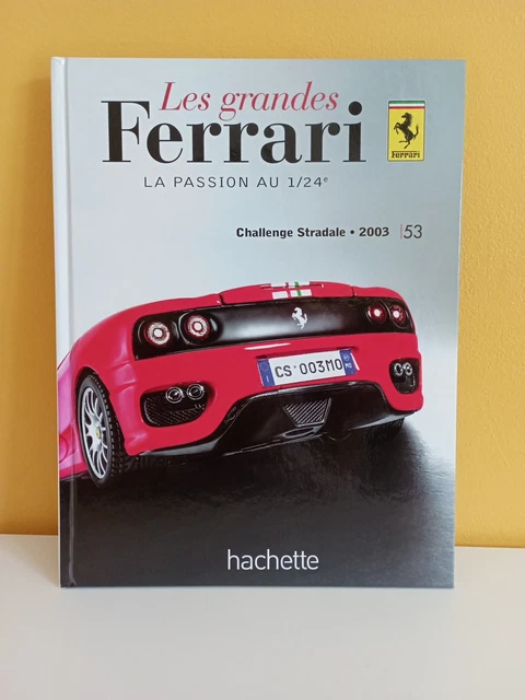 Miniature Hachette 1/24 Ferrari 599 GTB Fiorano 2006 - N°23, Rouge, Avec Fascicule