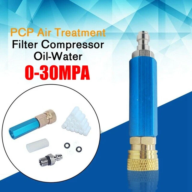 ZXMT Oil Water Separator Air Filter For PCP Compressor – 30Mpa/40Mpa High Pressure – 8mm Port
