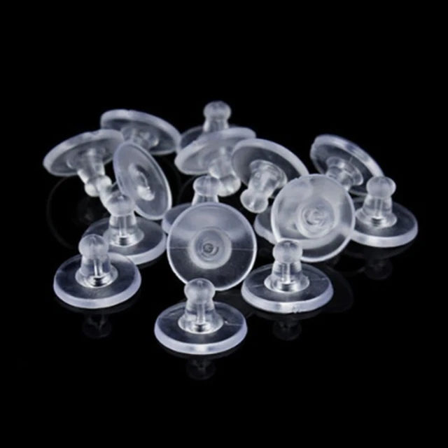 Pendientes de goma espalda topper joyería accesorios pendientes silicona