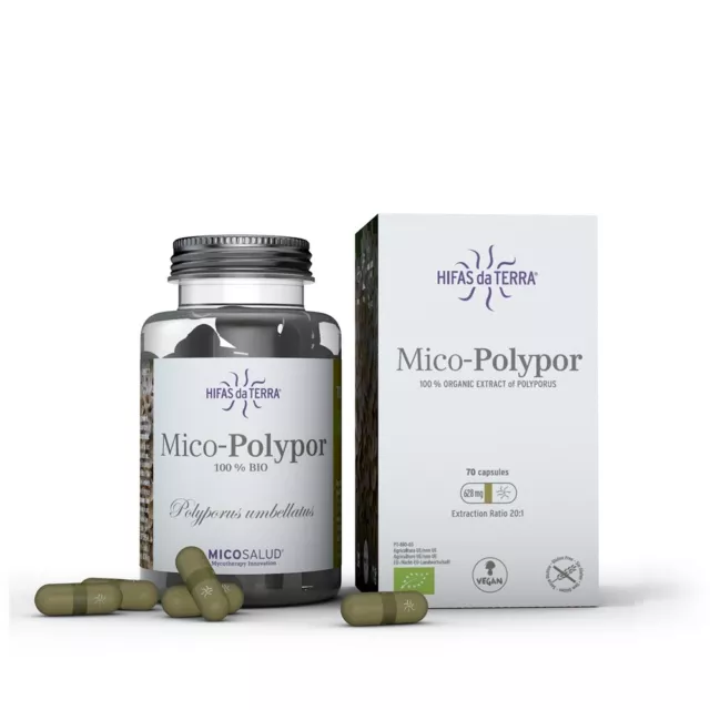 Mico-Polypor Hifas da Terra 70 Capsule