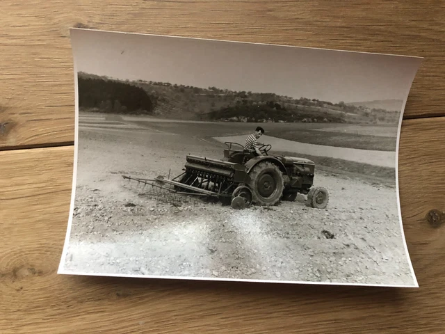Deutz F2L 514 tractor + Werksfoto / factory picture + 1950er Jahre Deutz F2L 514 tractor + Werksfoto / factory picture + 1950er Jahre
