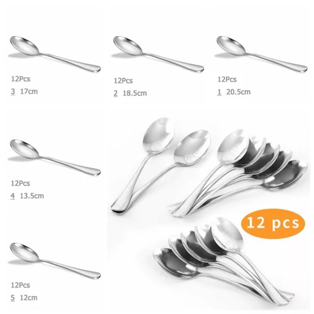 Dessert for Home Restaurant Coffee Scoop Seasoning Spoon Kitchen Tool Spoon 2