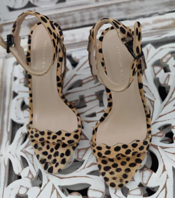 LOEFFLER RANDALL LADIES Womens Shoes Faux Leopard Skin Printed $33.00 ...