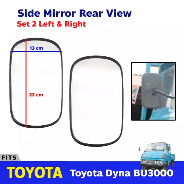 For Toyota Dyna BU3000 Truck Side Exterior Mirror Rear View Pair LH+RH EBSH