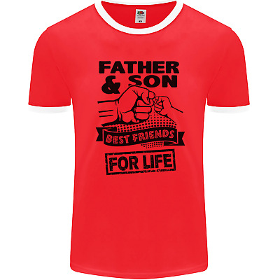 Father & Son Best Friends for Life Mens Ringer T-Shirt FotL