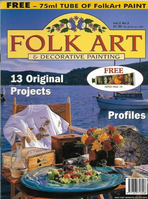 Folk Art & Decorative Painting Magazine Vol 2 No 3