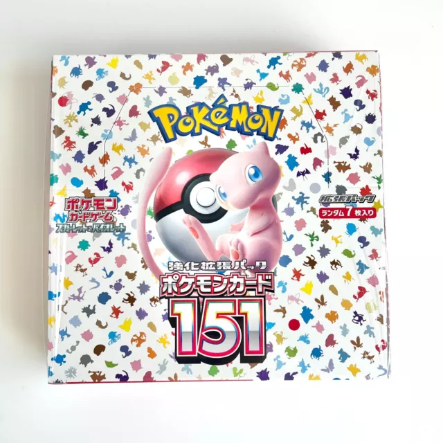 Pokemon 151 Booster Box SV2a FACTORY SEALED Indonesia Cards