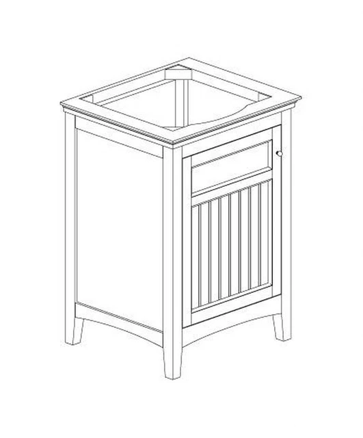 Mc Vicar's Lane - 34 Inch Vanity - Furniture - Vanity - 2499-BEL-4548876 -