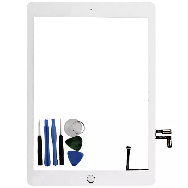 Pour iPad 5 Gen A1822 A1823 Touch Écran Digitizer Verre Home Button Blanc Tools