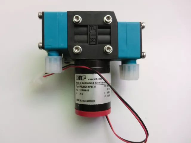 KNF NFB31 diaphragm pump 24V  for liquid dosing laboratory grade PML6826-NFB31