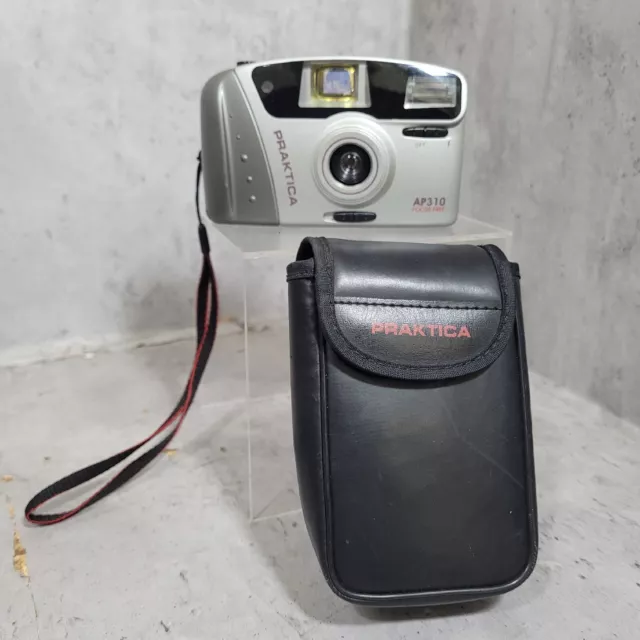 Praktica AP310 fokussfreie Kompaktkamera 35 mm - guter Zustand mit Etui